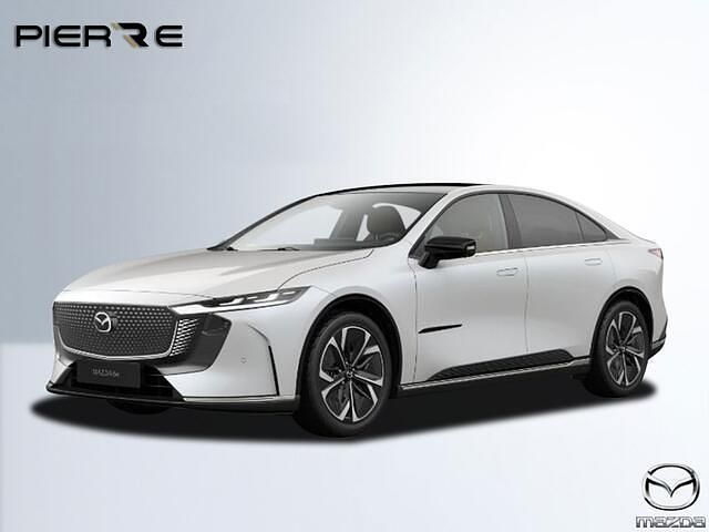 Wit Nieuw 2025 Mazda 6e Takumi-Line Sedan | € 44.990 - Afbeelding 1/2