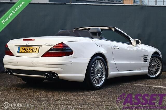 Occasion Mercedes SL500 AMG 306 PK (225 kW) 2002 Wit Cabriolet