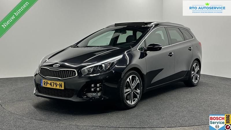Zwart Gebruikt 2018 Kia Ceed Sportswagon Stationwagen | € 16.000 (Duur) - Afbeelding 1/4
