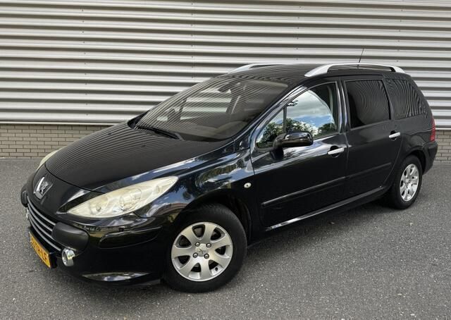 Zwart Gebruikt 2007 Peugeot 307 Premium Stationwagen | € 995 (Goede deal) - Afbeelding 1/4