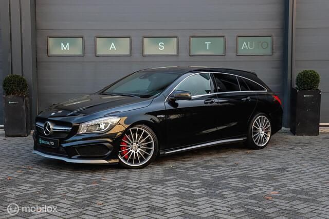 Zwart Gebruikt 2015 Mercedes CLA45 AMG Shooting Brake AMG Stationwagen | € 29.740 - Afbeelding 1/4