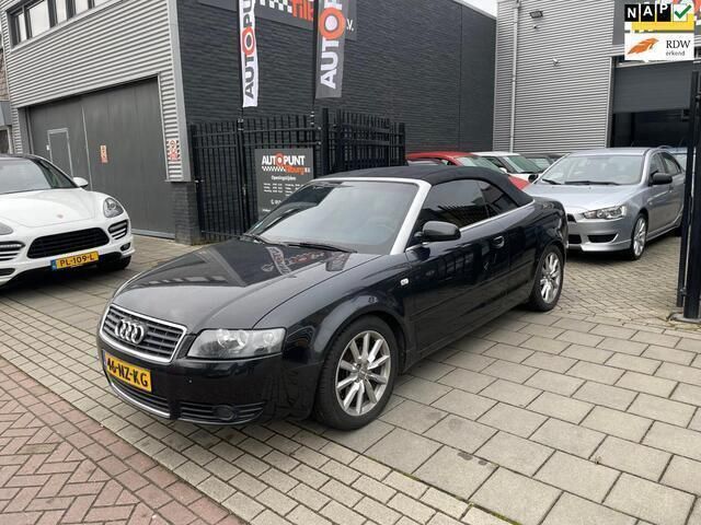 Occasion Audi A4 Cabriolet S-Line 170 PK (125 kW) 2004 Zwart Cabriolet