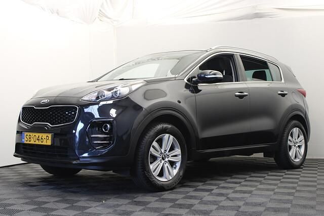 Zwart Gebruikt 2018 Kia Sportage SUV | € 16.999 (Goede deal) - Afbeelding 1/4