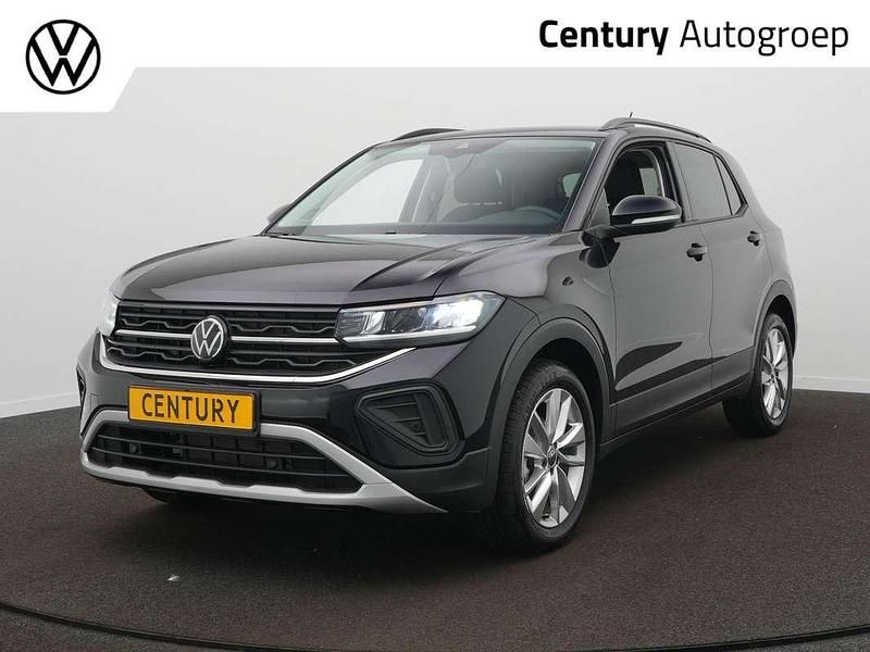 Zwart Nieuw 2025 VW T-Cross Edition SUV | € 31.400 (Eerlijke prijs) - Afbeelding 1/4