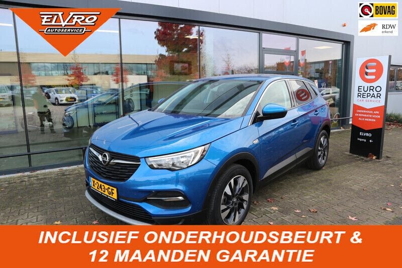 Blauw Gebruikt 2018 Opel Grandland X Business SUV | € 17.450 (Eerlijke prijs) - Afbeelding 1/4
