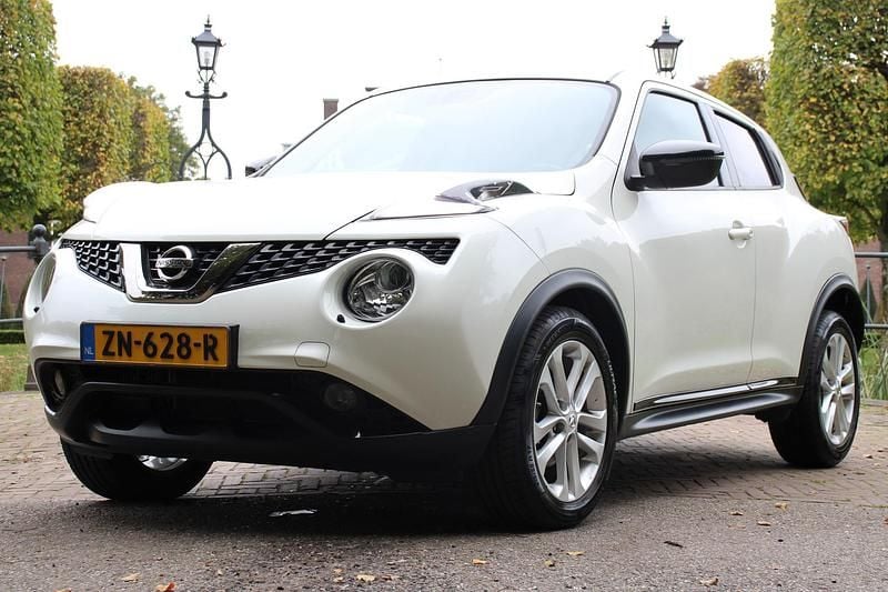 Wit Gebruikt 2019 Nissan Juke N-Connecta SUV | € 14.395 (Eerlijke prijs) - Afbeelding 1/4
