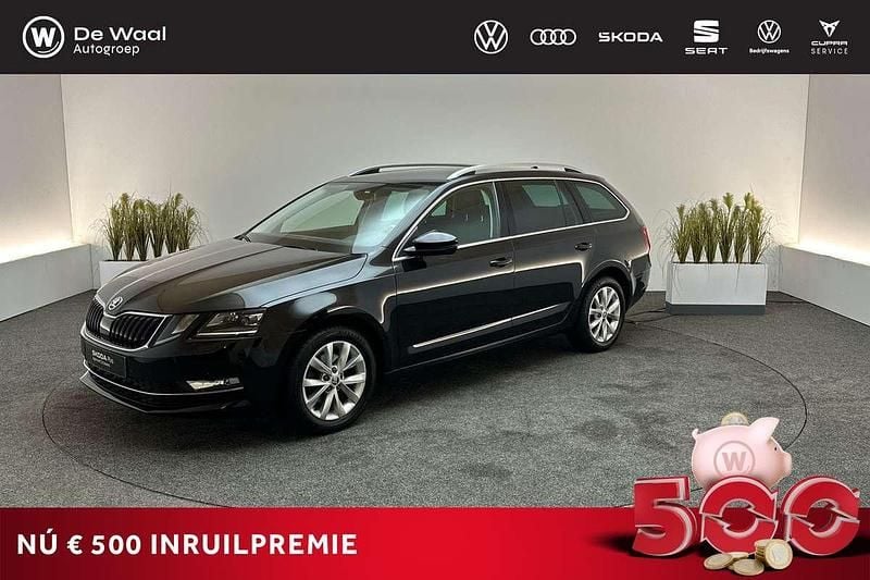 Metallic black magic (1z1z) Occasion 2019 Skoda Octavia Style Stationwagen | € 15.800 (Eerlijke prijs) - Afbeelding 1/3