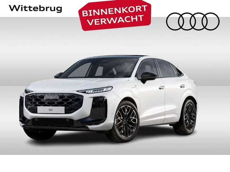Wit Nieuw 2025 Audi Q3 Sportback SUV | € 71.050 - Afbeelding 1/4