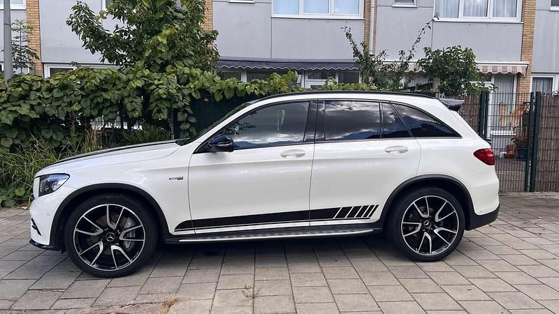 Wit Gebruikt 2018 Mercedes GLC43 AMG AMG SUV | € 39.995 (Super prijs) - Afbeelding 1/4