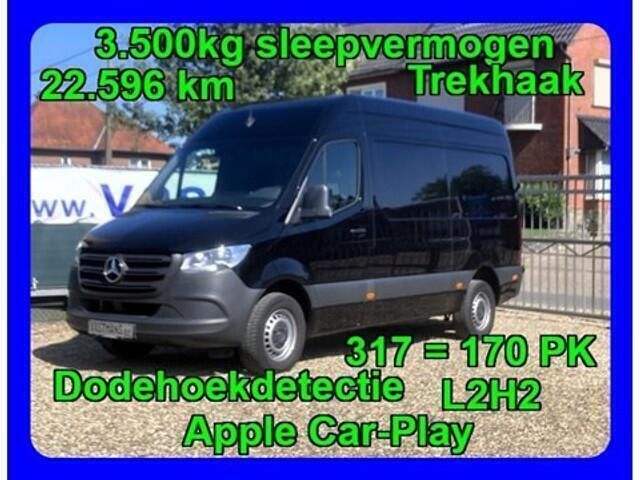 Zwart Gebruikt 2023 Mercedes Sprinter Van | € 47.795 (Duur) - Afbeelding 1/4