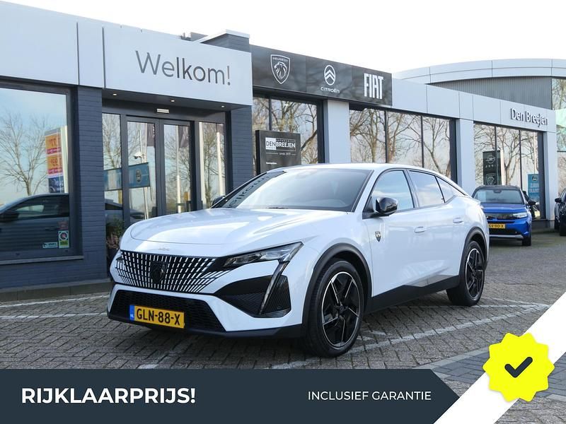 Wit Occasion 2024 Peugeot 408 GT Hatchback | € 26.990 (Goede deal) - Afbeelding 1/4