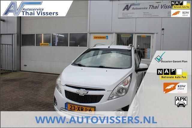 Wit Gebruikt 2012 Chevrolet Spark LS Hatchback | € 2.995 - Afbeelding 1/4