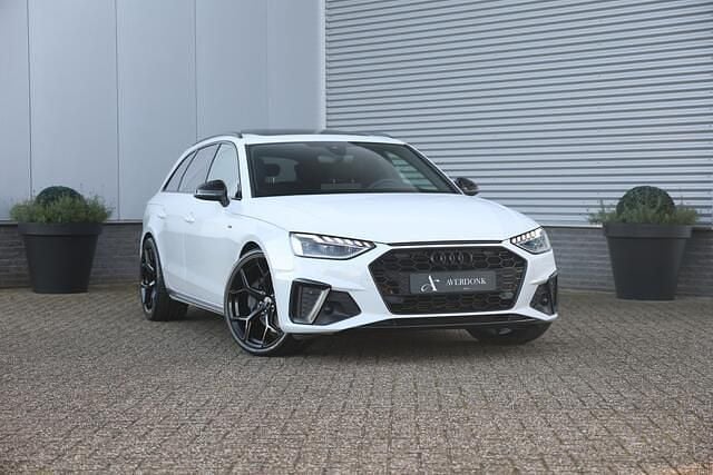 Wit Gebruikt 2020 Audi A4 S-Line Stationwagen | € 33.490 (Eerlijke prijs) - Afbeelding 1/4