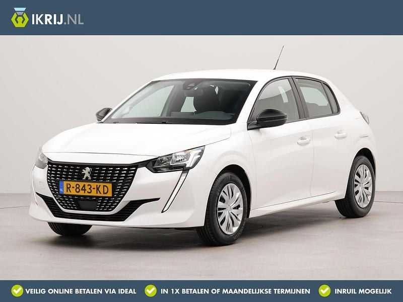 Wit Occasion 2022 Peugeot 208 Active Hatchback | € 11.950 (Super prijs) - Afbeelding 1/4