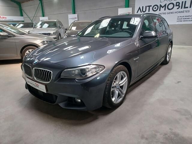 Grijs Gebruikt 2017 BMW 520 M Sport Stationwagen | € 15.990 (Super prijs) - Afbeelding 1/4
