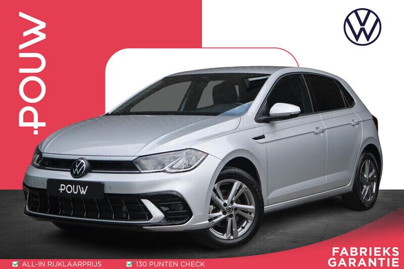 Grijs Gebruikt 2024 VW Polo R-line Hatchback | € 27.400 (Iets duurder) - Afbeelding 1/4