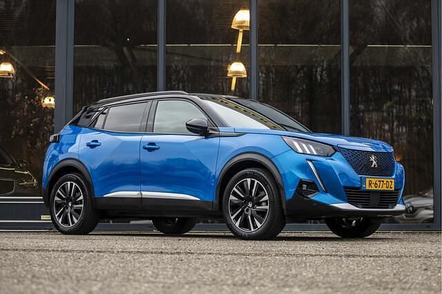 Occasion Peugeot e-2008 GT 100 kW (136 PK) 2021 Blauw SUV