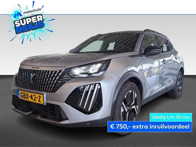 Grijs Gebruikt 2024 Peugeot 2008 Allure SUV | € 22.440 (Eerlijke prijs) - Afbeelding 1/4