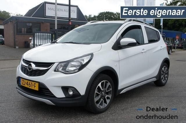 Wit Gebruikt 2019 Opel Karl Rocks Hatchback | € 10.950 (Eerlijke prijs) - Afbeelding 1/4