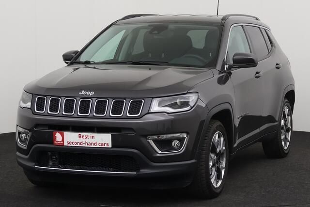 Grijs Gebruikt 2020 Jeep Compass Limited SUV | € 16.495 - Afbeelding 1/4
