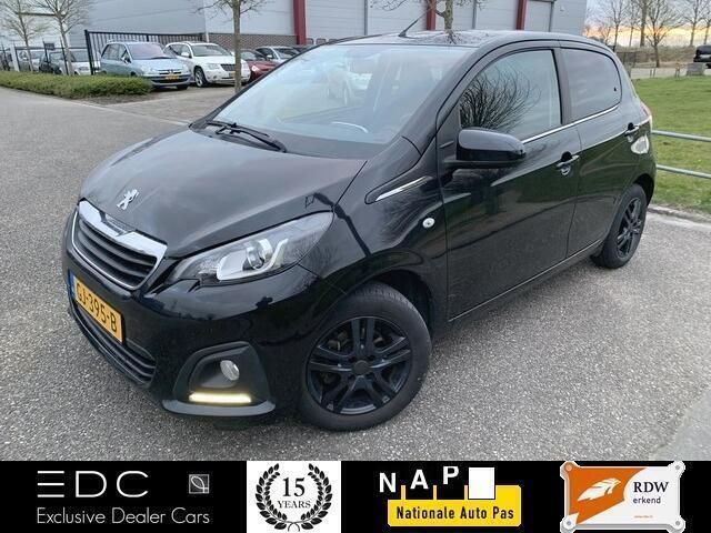 Zwart Gebruikt 2015 Peugeot 108 Active Hatchback | € 7.000 (Eerlijke prijs) - Afbeelding 1/4