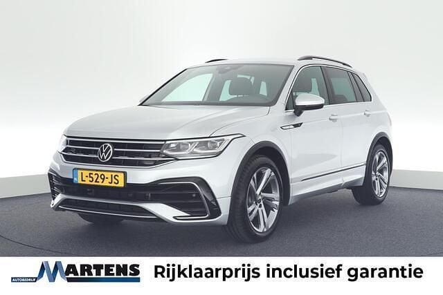 Grijs Gebruikt 2021 VW Tiguan R-line SUV | € 33.949 (Eerlijke prijs) - Afbeelding 1/4