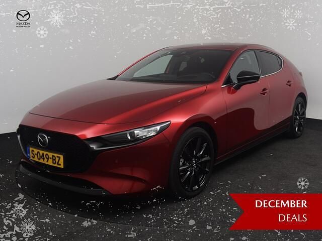 Soul red crystal (rood metallic) Occasion 2023 Mazda 3 Sportive Hatchback | € 24.950 (Goede deal) - Afbeelding 1/4