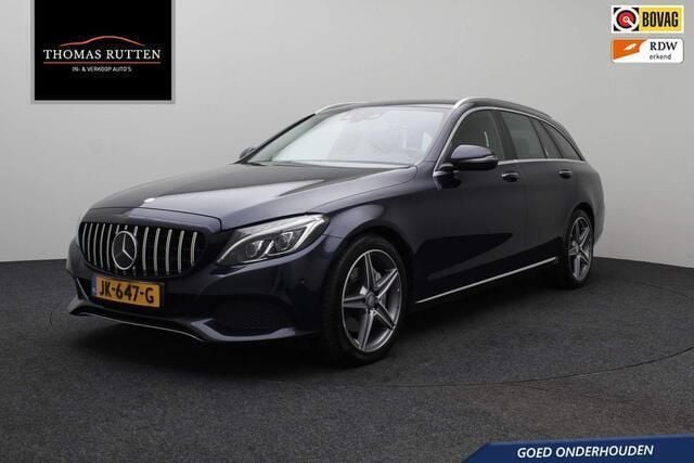 Blauw Gebruikt 2015 Mercedes C250 Prestige Stationwagen | € 18.950 (Eerlijke prijs) - Afbeelding 1/4