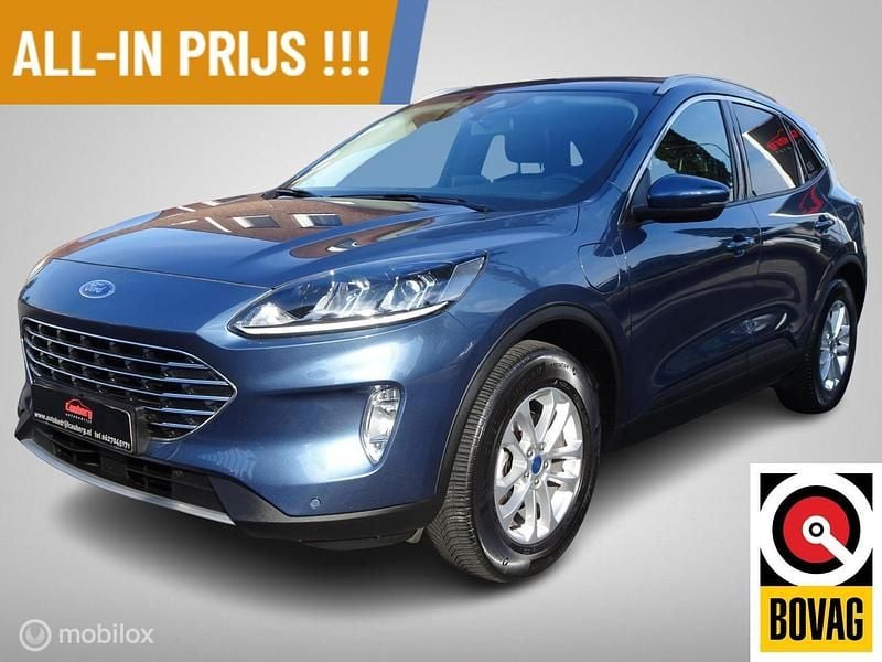 Blauw (metallic) Gebruikt 2022 Ford Kuga Titanium SUV | € 22.895 (Super prijs) - Afbeelding 1/4