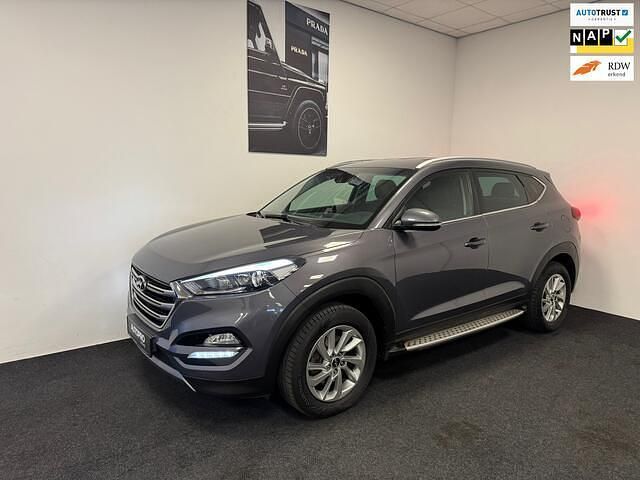 Grijs Gebruikt 2016 Hyundai Tucson Premium SUV | € 15.990 (Eerlijke prijs) - Afbeelding 1/4