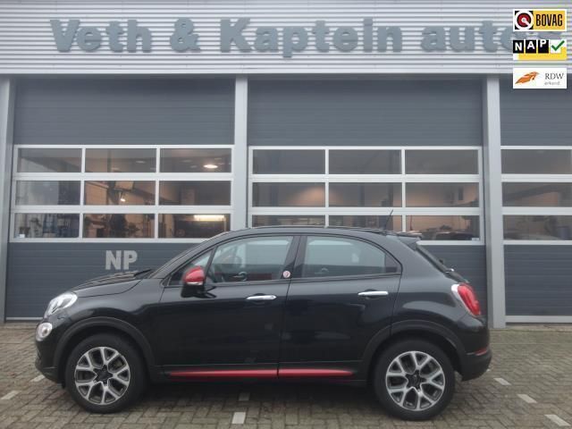 Zwart Gebruikt 2016 Fiat 500X Pop Star SUV | € 10.950 (Eerlijke prijs) - Afbeelding 1/4