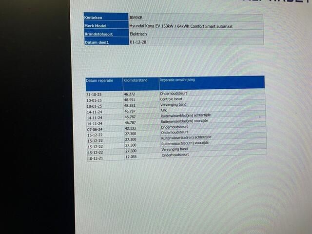 Wit (metallic) Gebruikt 2020 Hyundai Kona Comfort SUV | € 16.845 (Super prijs) - Afbeelding 1/1