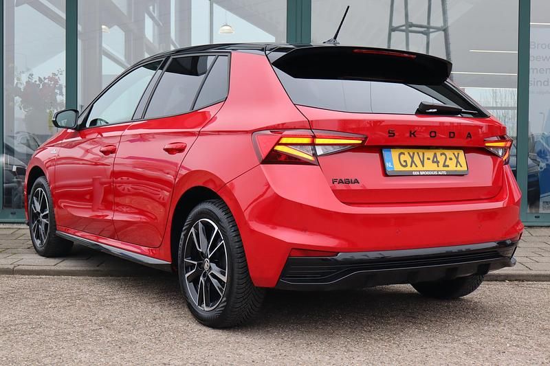 Occasion Skoda Fabia Monte Carlo 2024 Rood Hatchback