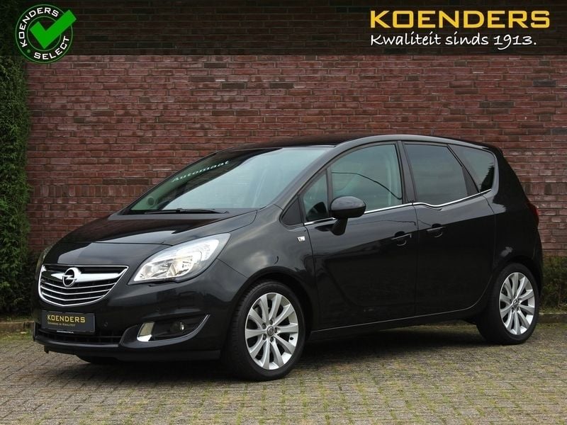 Zwart Gebruikt 2015 Opel Meriva Cosmo MPV | € 11.445 (Eerlijke prijs) - Afbeelding 1/4