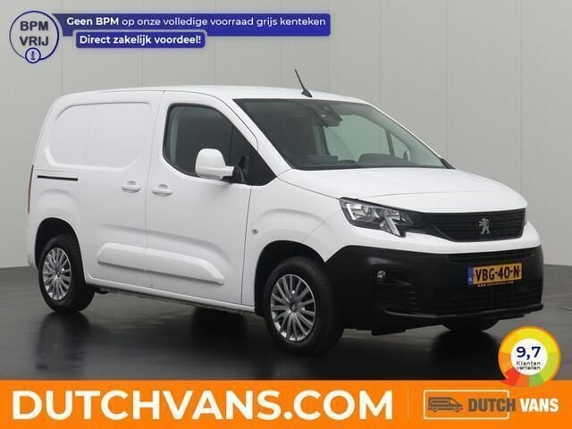 Wit Gebruikt 2019 Peugeot Partner Premium MPV | € 8.900 (Eerlijke prijs) - Afbeelding 1/4
