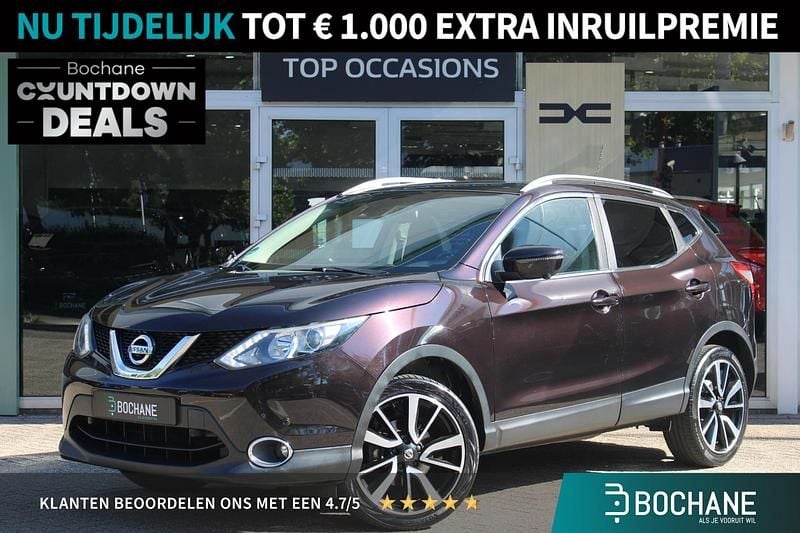 Paars Gebruikt 2017 Nissan Qashqai N-Connecta SUV | € 11.045 (Goede deal) - Afbeelding 1/4