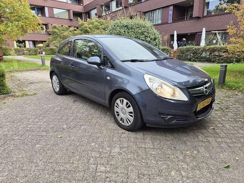 Blauw Gebruikt 2007 Opel Corsa Business MPV | € 500 (Super prijs) - Afbeelding 1/4