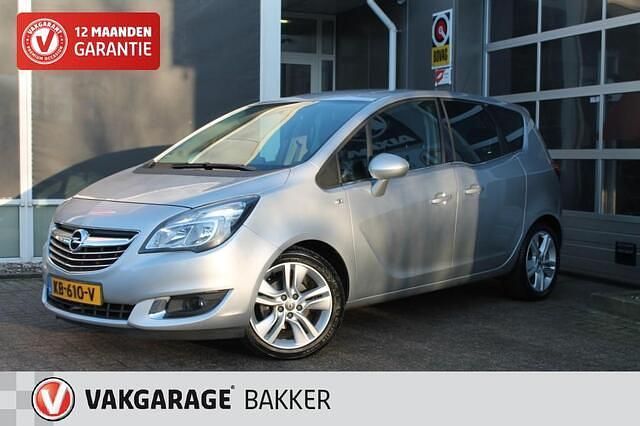 Grijs Gebruikt 2016 Opel Meriva MPV | € 10.999 (Eerlijke prijs) - Afbeelding 1/4