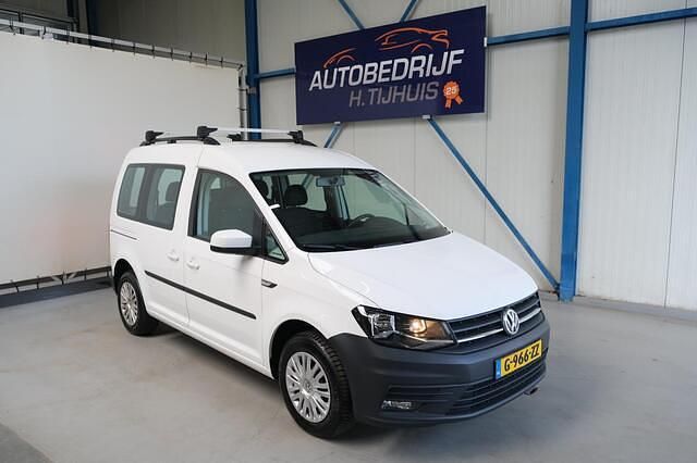 Wit Gebruikt 2020 VW Caddy Trendline MPV | € 15.450 (Eerlijke prijs) - Afbeelding 1/4