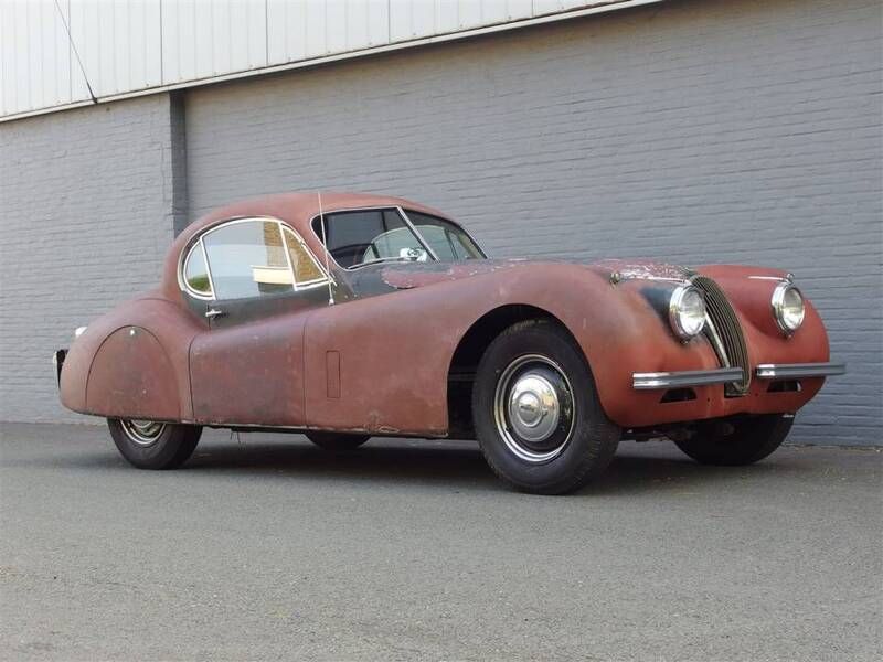 Bruin Gebruikt 1953 Jaguar XK Coupé | € 52.950 - Afbeelding 1/4