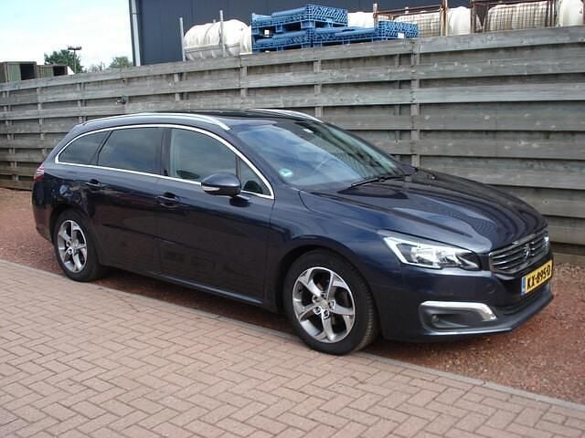 Blauw Gebruikt 2016 Peugeot 508 SW Stationwagen | € 12.950 - Afbeelding 1/4