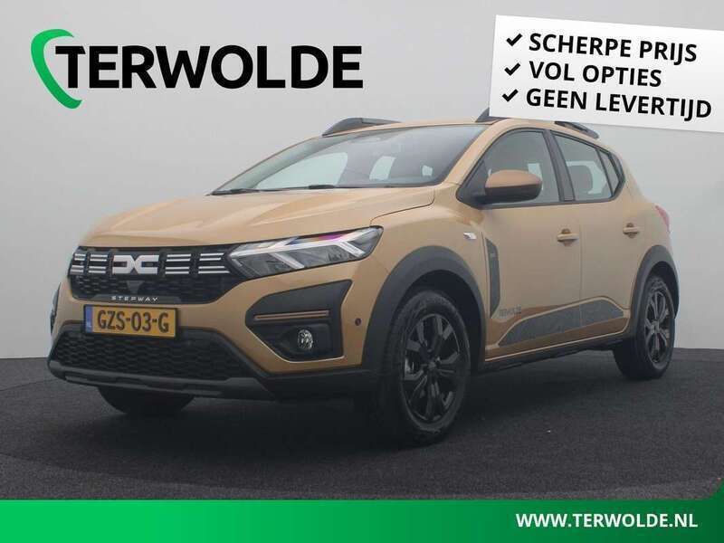Bruin Nieuw 2024 Dacia Sandero Stepway Hatchback | € 23.445 (Eerlijke prijs) - Afbeelding 1/4
