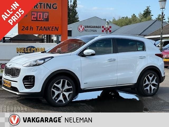 Wit Gebruikt 2017 Kia Sportage GT-Line SUV | € 22.890 (Eerlijke prijs) - Afbeelding 1/4