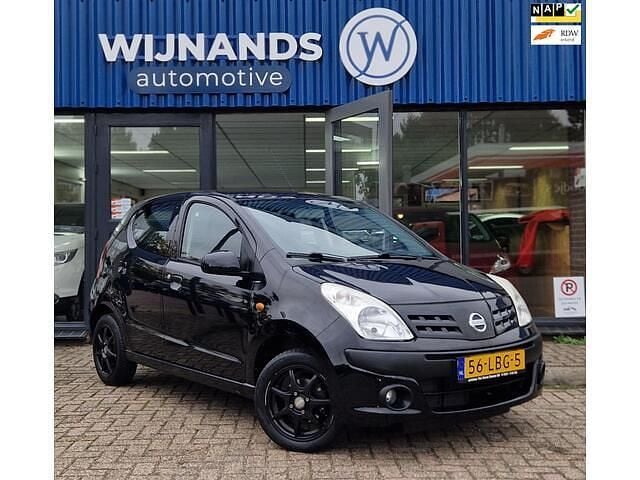 Zwart Gebruikt 2010 Nissan Pixo Acenta Hatchback | € 3.495 (Eerlijke prijs) - Afbeelding 1/3