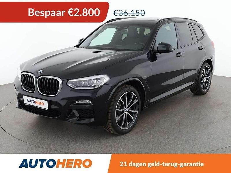 Zwart Gebruikt 2018 BMW X3 M Sport SUV | € 32.649 (Goede deal) - Afbeelding 1/3