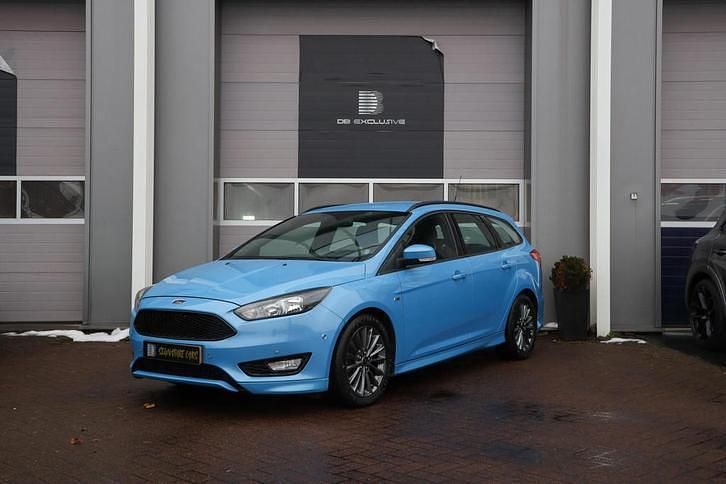 Occasion Ford Focus ST-Line 150 PK (110 kW) 2017 Blauw Stationwagen