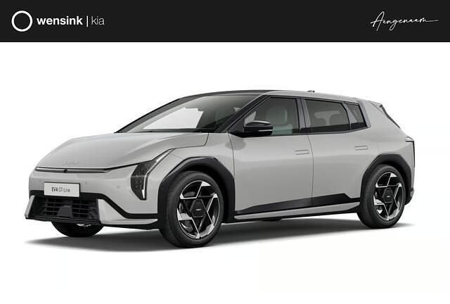 Grijs Nieuw 2025 Kia EV4 GT-Line Hatchback | € 47.420 (Iets duurder) - Afbeelding 1/4