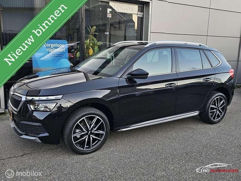 Zwart Gebruikt 2021 Skoda Kamiq Business Line SUV | € 21.995 (Super prijs) - Afbeelding 1/4