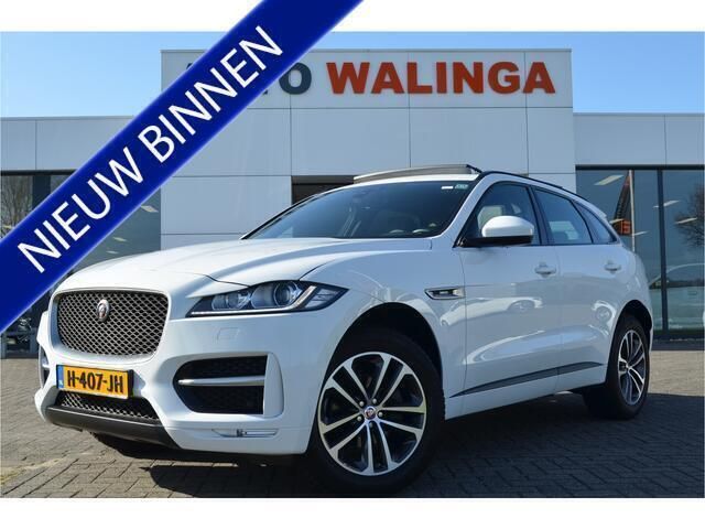 Wit Gebruikt 2020 Jaguar F-Pace R-Sport SUV | € 35.900 (Eerlijke prijs) - Afbeelding 1/4