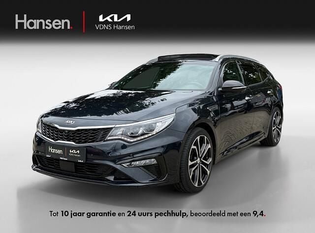 Blauw Gebruikt 2019 Kia Optima GT-Line Stationwagen | € 24.945 (Eerlijke prijs) - Afbeelding 1/4